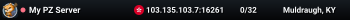 My PZ Server