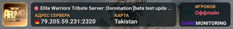 Elite Warriors Tribute Server: Domination [beta test updated]