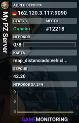 My PZ Server