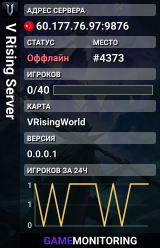 V Rising Server