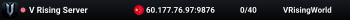 V Rising Server