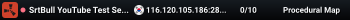 SrtBull YouTube Test Server 2024