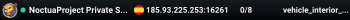NoctuaProject Private Server