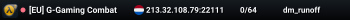[EU] G-Gaming Combat