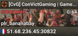 [CvG] ConVictGaming | Game | Under