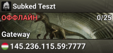 Subked Teszt