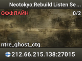 Neotokyo;Rebuild Listen Server