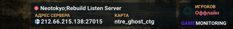 Neotokyo;Rebuild Listen Server