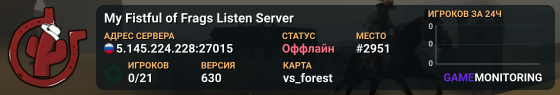 My Fistful of Frags Listen Server