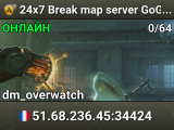 24x7 Break map server GoGoGo