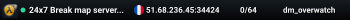 24x7 Break map server GoGoGo