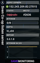 Sven Co-op listen server
