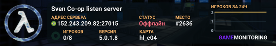 Sven Co-op listen server