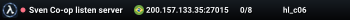 Sven Co-op listen server