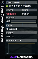 Sven Co-op listen server