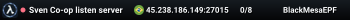Sven Co-op listen server