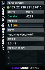Sven Co-op listen server