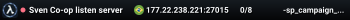 Sven Co-op listen server