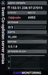 Sven Co-oplisten server poiaa