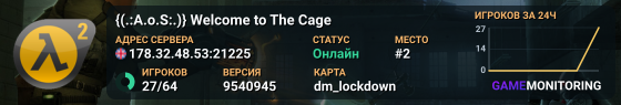 {(.:A.o.S:.)} Welcome to The Cage