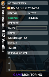 Insensatos B42 Vanilla