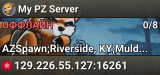 My PZ Server