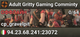 Adult Gritty Gaming Comminty