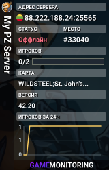 My PZ Server