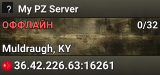 My PZ Server