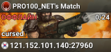 PRO100_NET's Match