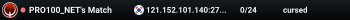 PRO100_NET's Match