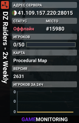 DZ Raiders - 2x Weekly