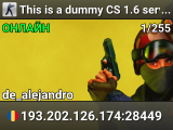 This is a dummy CS 1.6 server!