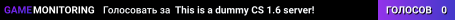 This is a dummy CS 1.6 server!