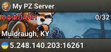 My PZ Server