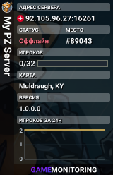 My PZ Server