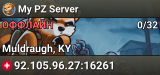 My PZ Server
