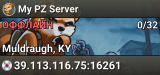My PZ Server