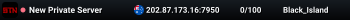 New Private Server