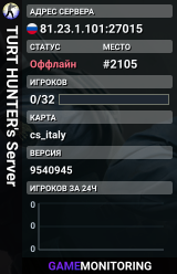 TURT HUNTER's Server
