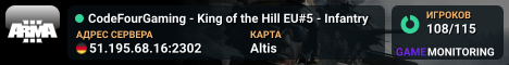 CodeFourGaming - King of the Hill EU#5 - Infantry