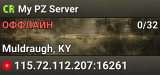 My PZ Server