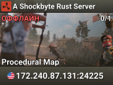 A Shockbyte Rust Server