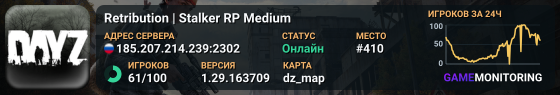 Retribution | Stalker RP Medium
