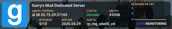 Garry's Mod Dedicated Server