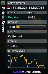 Setra's Server