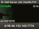 Odd Server Job (Vanilla PvP [Teams])