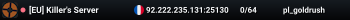 [EU] Killer's Server