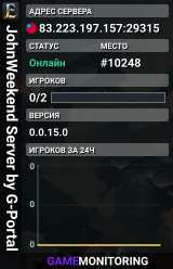 JohnWeekend Server by G-Portal