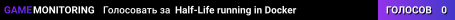 Half-Life running in Docker
